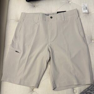 Callaway Men's Tan Flat Front Shorts